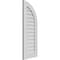 Ekena Millwork Quarter Round Top Right Surface Mount PVC Gable Vent w/ 3-1/2"W x 1"P Standard Frame, 16"W x 42"H GVPQR16X4201SN - alternate 2